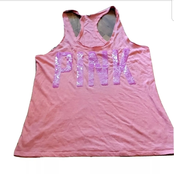 PINK Victoria's Secret Tops - PINK VICTORIA SECRET TANK Large Women Racerback